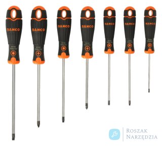 Zestaw wkrętaków 7 szt. Pozidriv/TORX BahcoFit BAHCO