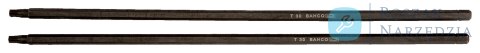 Bit 1/4" do śrub TORX T20x300mm, 2 szt. BAHCO Bit 1/4" do śrub TORX T20x300mm, 2 szt. BAHCO
