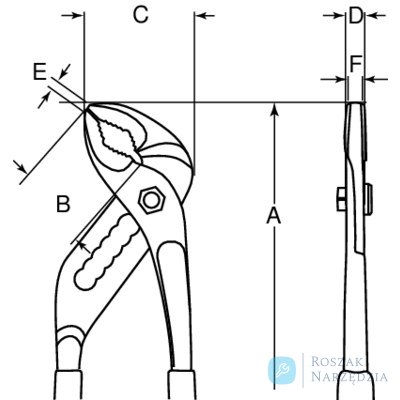 Ucinaki 250 mm BAHCO