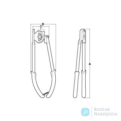 Giętarka rur 22 mm BAHCO