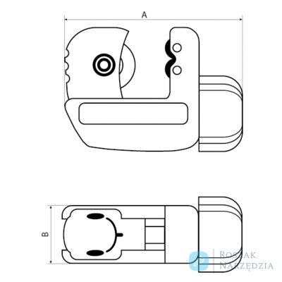 Ucinak do rur CU-AL-SS 3-16 mm BAHCO