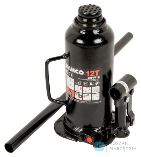 Podnośnik butelkowy 8 t, wysokość 222-447 mm BAHCO