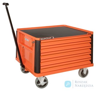 Skrzynka na kółkach E72 HUB Top Chest z 5 szufladami - Pomarańczowy - 693x510x542 mm BAHCO