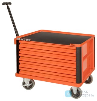 Skrzynka na kółkach E72 HUB Top Chest z 5 szufladami - Pomarańczowy - 693x510x542 mm BAHCO