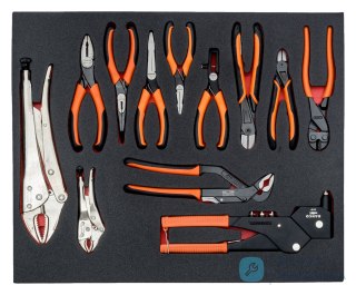 Zestaw szczypiec 12 elementów MIX PLIERS 3 BAHCO