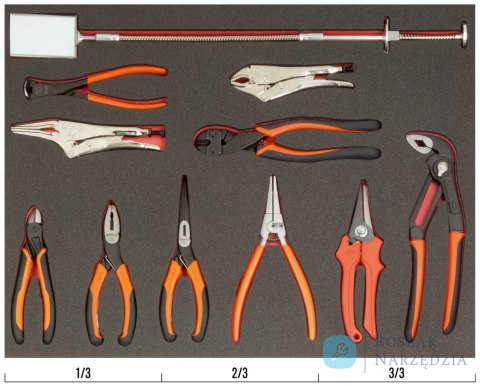 Zestaw szczypiec i akcesoriów - 11 elementów BAHCO