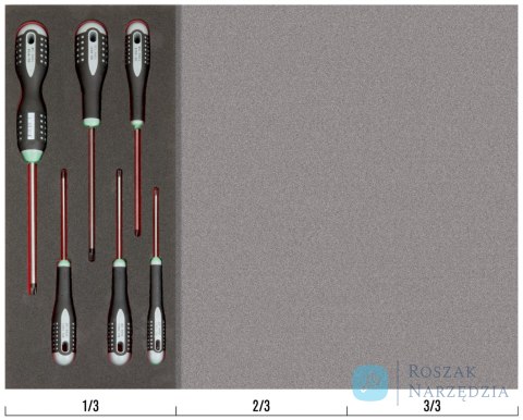 Wkład narzędziowy TORX - 6 elem. BAHCO