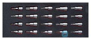 Wkład narzędziowy 20 elementów 1/2" BAHCO