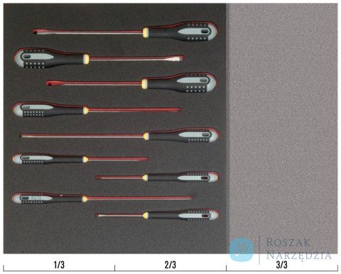 Wkład narzędziowy 8 el. SCD SL BAHCO