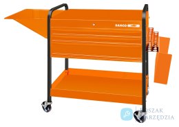 Wózek narzędziowy 5 szuflad i 2 tacek pomarańczowy BAHCO