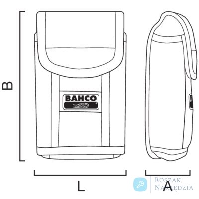 Etui na telefon komórkowy pionowe BAHCO