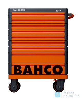 Wózek narzędziowy 9 szuflad Premium E77 RAL 9005 BAHCO