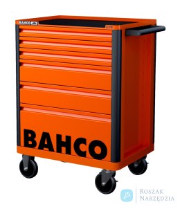 Wózek narzędziowy E72, 6 szuflad, RAL3001 BAHCO