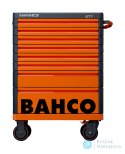 Wózek narzędziowy Premium E77, 8 szuflad, czarny, RAL 9005 BAHCO