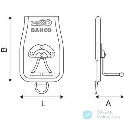 Uchwyt na młotek 165mm BAHCO