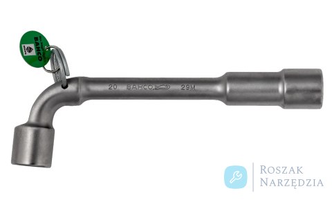 Klucz nasadowy podwójny z pierścieniem ze stali nierdzewnej 28 mm - 6-punktowy profil Dynamic Drive™ BAHCO