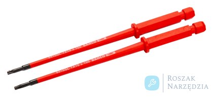 Grot wymienny izolowany SLIM do śrub TORX T10x100 mm do wkrętaka 808060, 2 szt. BAHCO