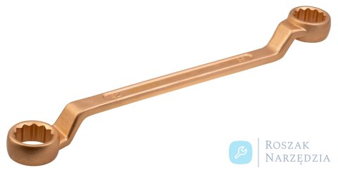 Klucz pierścieniowy dwustronny 18x19 mm, nieiskrzący CU-BE BAHCO Klucz pierścieniowy dwustronny 18x19 mm, nieiskrzący CU-BE BAHCO