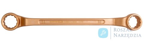 Klucz pierścieniowy dwustronny 18x19 mm, nieiskrzący CU-BE BAHCO Klucz pierścieniowy dwustronny 18x19 mm, nieiskrzący CU-BE BAHCO