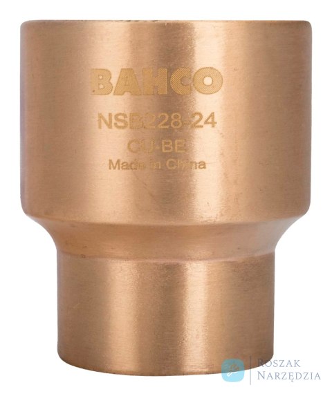 Nasadka nieiskrząca CU-BE 1" 6-kątna 34 mm BAHCO