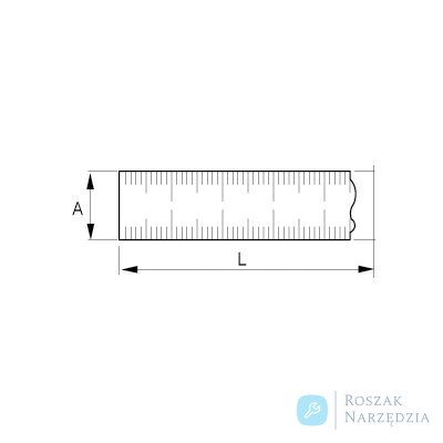 Miara stalowa 150 mm / 6" BAHCO