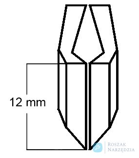 Pęseta do cięcia drucików miedzianych 15AGW 115 mm BAHCO