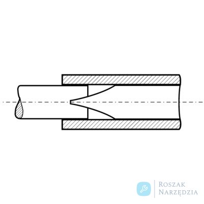 Wkrętak z kołnierzem prowadzącym 0,5x4,5 mm BAHCO