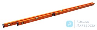 Zestaw poziomic, 600 mm, 1200 mm, 2000 mm BAHCO