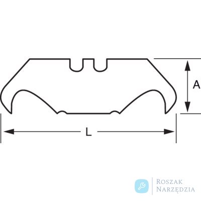 Ostrza hakowe 18 mm 5 sztuk BAHCO