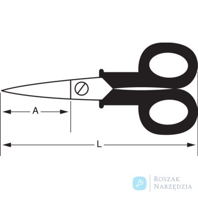 Nożyce przemysłowe dla elektryków 140mm BAHCO