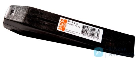 Klin stalowy 10-1/4" 2.5 kg BAHCO Klin stalowy 10-1/4" 2.5 kg BAHCO
