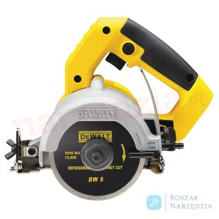 PRZECINARKA Z TARCZĄ DIAMENTOWĄ 'NA MOKRO' 110MM 1300W DEWALT