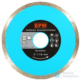 TARCZA DIAMENTOWA GŁADKA 180MM EPM