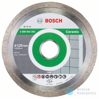 TARCZA DIAMENTOWA GŁADKA PRO-ECO 125MM BOSCH