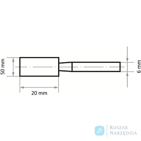 ŚCIERNICA SPOJONA CERAMICZNA ZY 5020.06 EKR 30 N V4 LUKAS