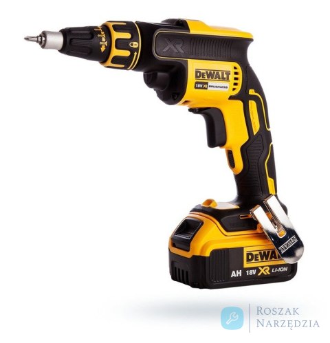 WKRĘTARKA AKUMULATOROWA DO G-K 18V 2*2.0AH LI-LON+DCF6201 DEWALT