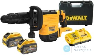 MŁOT WYBURZENIOWY AKUMULATOROWY XR SDS-MAX 54V 2*9.0AH DEWALT