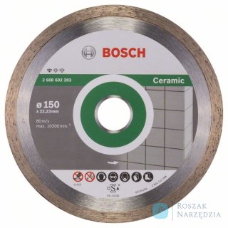 TARCZA DIAMENTOWA GŁADKA PRO-ECO 150MM BOSCH