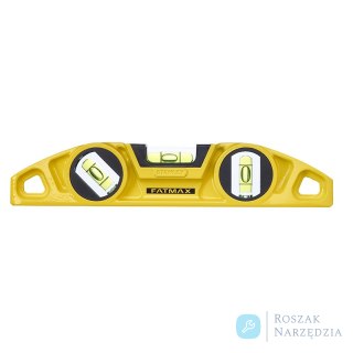 POZIOMICA FATMAX TORPEDO LEVEL 3 FIOLKI Z MAGNESEM 22CM STANLEY