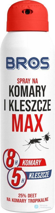 SPRAY NA KOMARY I KLESZCZE MAX. BROS