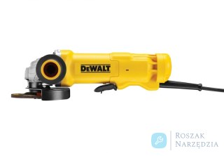 SZLIFIERKA KĄTOWA 125MM 1400W WŁĄCZNIK ŁOPATKOWY DEWALT