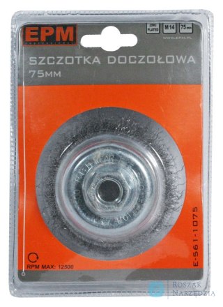 SZCZOTKA DOCZOŁOWA 85MM ZN EPM