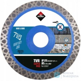 TARCZA TURBO VIPER - TVR SUPERPRO 125MM RUBI