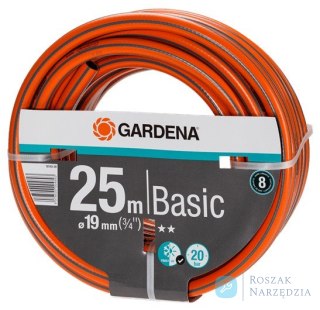 WĄŻ OGRODOWY BASIC 3/4', 25 M GARDENA