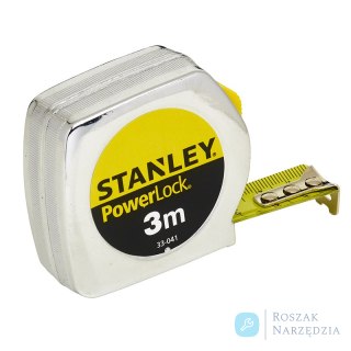 MIARA POWERLOCK, CHROM OBUDOWA PLASTIKOWA 3M/19MM [L] STANLEY