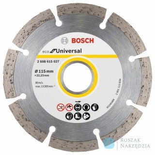 TARCZA DIAMENTOWA BUDOWLANA ECO SEGMENTOWA 115MM BOSCH