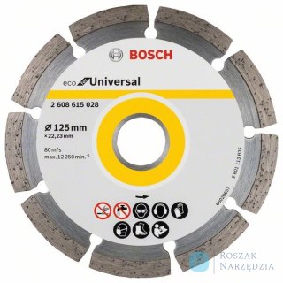 TARCZA DIAMENTOWA BUDOWLANA ECO SEGMENTOWA 125MM BOSCH