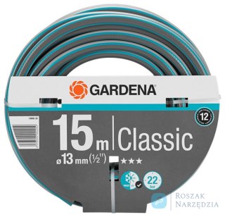 WĄŻ OGRODOWY CLASSIC 1/2', 15 M GARDENA