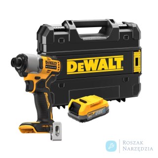 ZAKRĘTARKA UDAROWA AKUMULATOROWA 1/4' 18V XR 1*1.7AH DEWALT