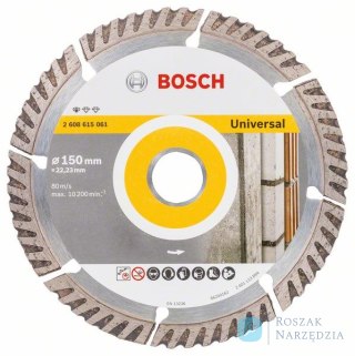 TARCZA DIAMENTOWA BUDOWLANA S4U 150MM BOSCH